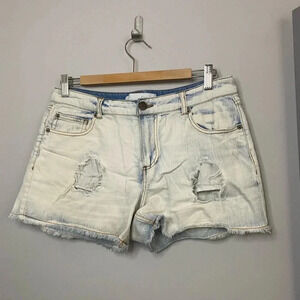 Liquid - distressed Jean shorts - size 8